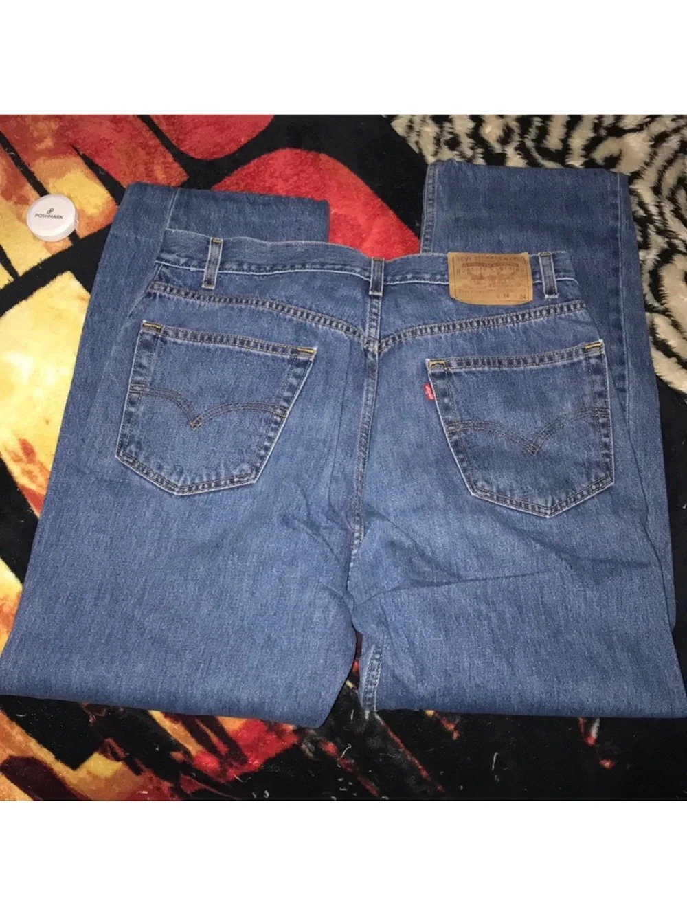 Levi's vintage Medium Blue regular Straight Jeans W34 L28.5